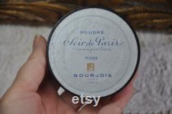 Soir de Paris French Face Powder box, Vintage Cosmetics, Cosmetics Box, Paris Vintage Boudoir Decor, Made in France