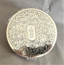 Sterling Powder Vanity Jar by Birks