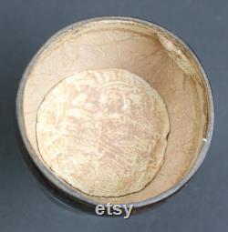 Sterling Silver Coconut Shell Powder Box