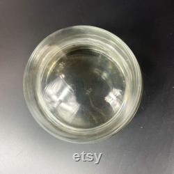 TDC Vintage Large Domed Lid Glass Vanity Powder Jar