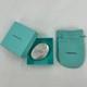 Tiffany & Co 925 Sterling Silver Round Compact Makeup Powder Box