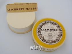 Unopened Vintage Box Leichner's FettPuder Parfumerie Theatrale Original Berlin