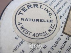 VTG 1930s Terri Spanish Dancing Face Powder Unopened Naturelle NYC