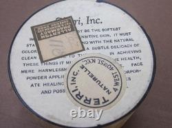 VTG 1930s Terri Spanish Dancing Face Powder Unopened Naturelle NYC