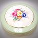 Very Rare Noritake Powder Jar Compact Lidded Dish Floral Bouquet Very Elegant