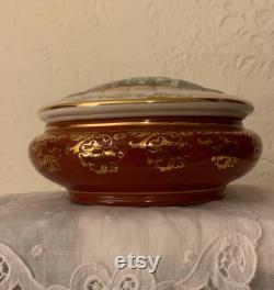Victorian Ceramic Powder Dish