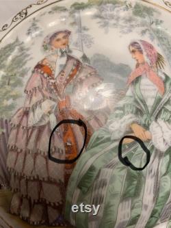 Victorian Ceramic Powder Dish