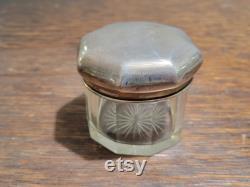 Victorian English Sterling Silver Powder Jar