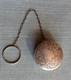 Victorian Sterling Silver Engraved with FOB Finger Ring Powder Box