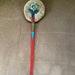 Vintage 1920s Art Deco Powder Puff Wand