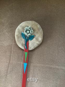 Vintage 1920s Art Deco Powder Puff Wand