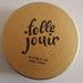Vintage 1930's Paul DuBois Folle Jouir Face Powder Box Unopened Vanity Storage Make-Up Cosmetics Perfumed Face Powder Art Deco