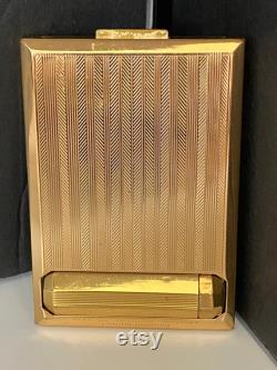 Vintage 1940 Art Deco Richard Hudnut Compact