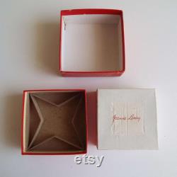 Vintage 1940's Jeanne Loray Powder Box Unused Face Beauty Powder Box Loray Cosmetic Company London Sydney Make-Up Vanity War Time WWII