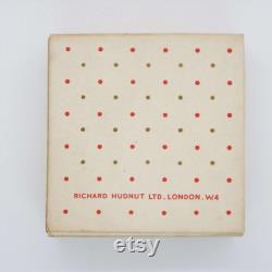 Vintage 1950's Richard Hudnut Three Flowers Face Powder Box Naturelle Unopened Powder Bowl Refill Vanity Storage Make-up New Old Stock
