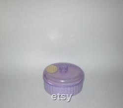 Vintage 1950s Lavender Purple Powder Box Container By Pond's Dreamflower