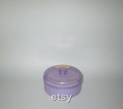 Vintage 1950s Lavender Purple Powder Box Container By Pond's Dreamflower