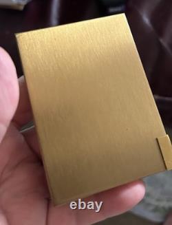 Vintage 1950s VOLUPTE Powder Compact Lipstick Music Box Waltz Song Clean