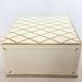 Vintage 1950s square face powder box by Guerlain Visage de Nu&eacute;e