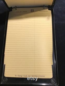 Vintage 1960s Stratton Phone Address Book