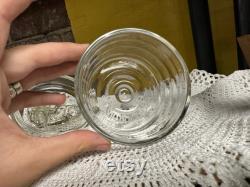 Vintage 50 s Glass Scotty Dog Powder Jar