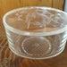 Vintage Acrylic Powder Box with Two Birds