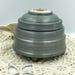 Vintage Aluminum Powder Puff Music Box 1940's