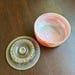 Vintage April Showers Inc. Pink Powder Jar Made in USA