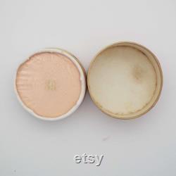 Vintage Art Deco Richard Hudnut Three Flowers Face Powder Box Unused Powder Compact 1930's Powder Box Vanity Storage Cosmetics Make-Up