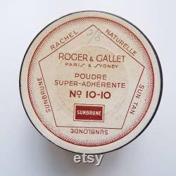 Vintage Art Deco Roger and Gallet Face Powder Box 1920's 1930's Powder Box Make-Up Vanity Item French Powder Box Unopened Vanity Storage