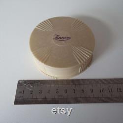 Vintage Art Deco Zinnia Powder Box Early Plastic Container Powder Bowl 1930's Celluloid Powder Bowl