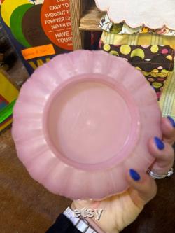 Vintage Avon 1960s Elusive Beauty Dust Empty Pink Rose Dusting Powder Box