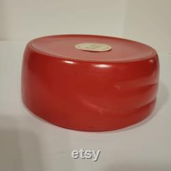 Vintage Avon Beauty Dust Powder Container Decorative Glass Canister 1957