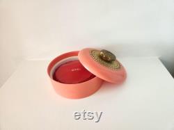 Vintage Avon Unforgettable Perfumed Beauty Dusting Powder - Vintage Beauty Make-Up Box - Dusting Powder Box - Collectible Bath Container