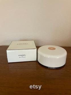 Vintage Chanel Dusting Powder Box, Chanel No 5 Bath Powder Box