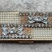 Vintage Cigarette Case Rhinestone case, Seed Pearl and Rhinestone Case, Vintage Trickettes by Weisner of Miami, Trickettes Case