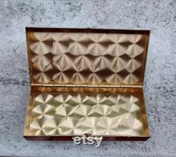 Vintage Cigarette Case Rhinestone case, Seed Pearl and Rhinestone Case, Vintage Trickettes by Weisner of Miami, Trickettes Case