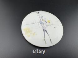 Vintage Compact Mirror