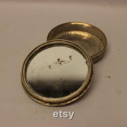 Vintage Compact Powder Refill Tin Box