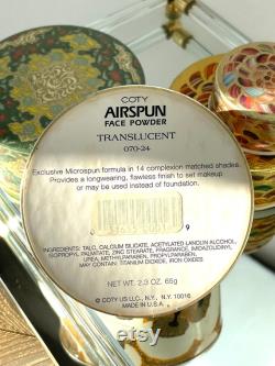 Vintage Coty Airspun Transluscent Face powder Box