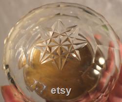 Vintage Czech Glass Jeweled Powder Jar Vintage Faux Turquoise