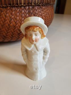 Vintage Doll Figurine powder Talc Shaker