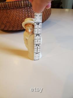 Vintage Doll Figurine powder Talc Shaker