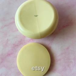 Vintage DuBarry Ivory Pyralin Celluloid Vanity Powder Box, Collectible Vanity, Vintage Vanity