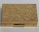 Vintage Elgin American Reuge Music Box Powder Compact Case Mirror Gold Tone