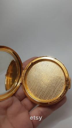 Vintage Elizabeth Arden Compact Powder Case with Mirror