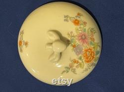 Vintage Elizabeth Arden Decorative Ceramic Vanity Powder Box