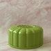 Vintage Empty Dusting Powder Box, April Showers, Green Plastic