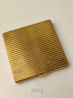 Vintage Enamel Trinket Powder Box rare boat sea rare beautiful box Soviet