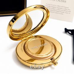 Vintage Estée Lauder Golden Lattice Compact Lucidity Pressed Powder New In Box